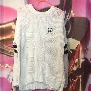 Pink oversized sweater